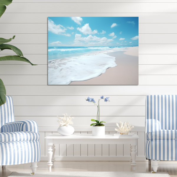 Dovecove Beach Minimalism Landscape I Nautical & Beach Metal Wall